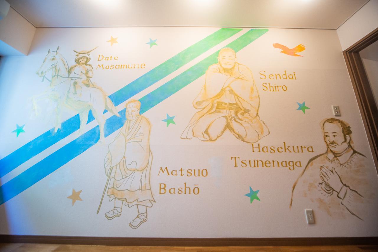 Hostel Kiko Sendai Exteriör bild